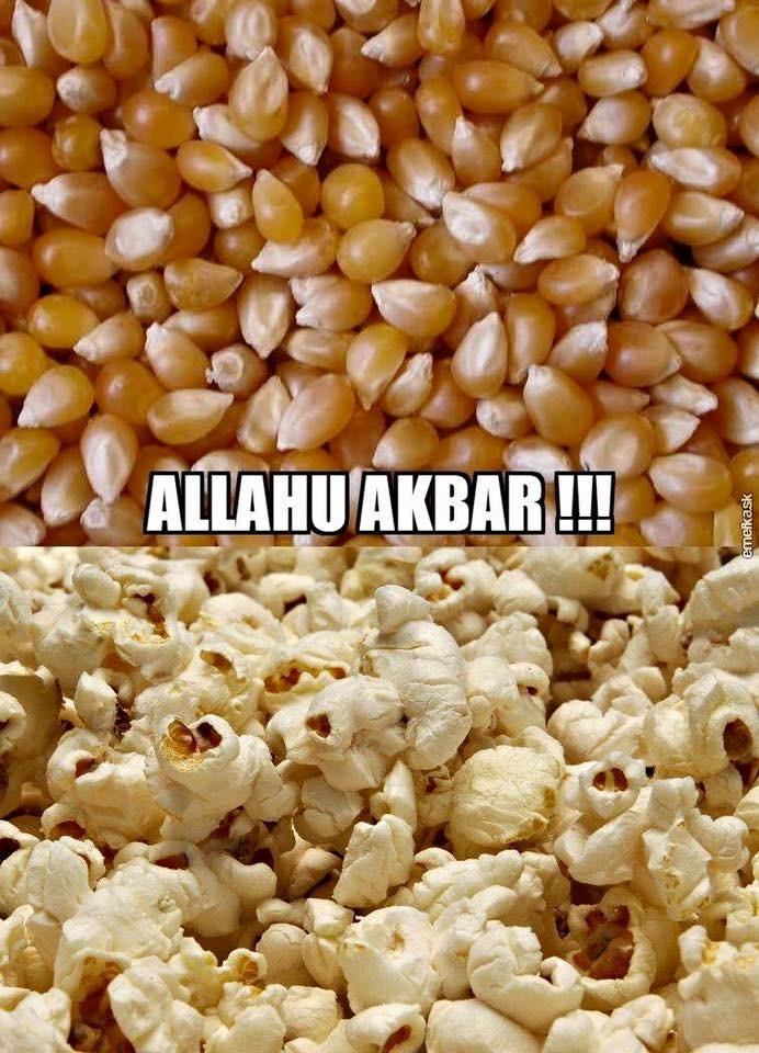 Allahu akbar popcorn